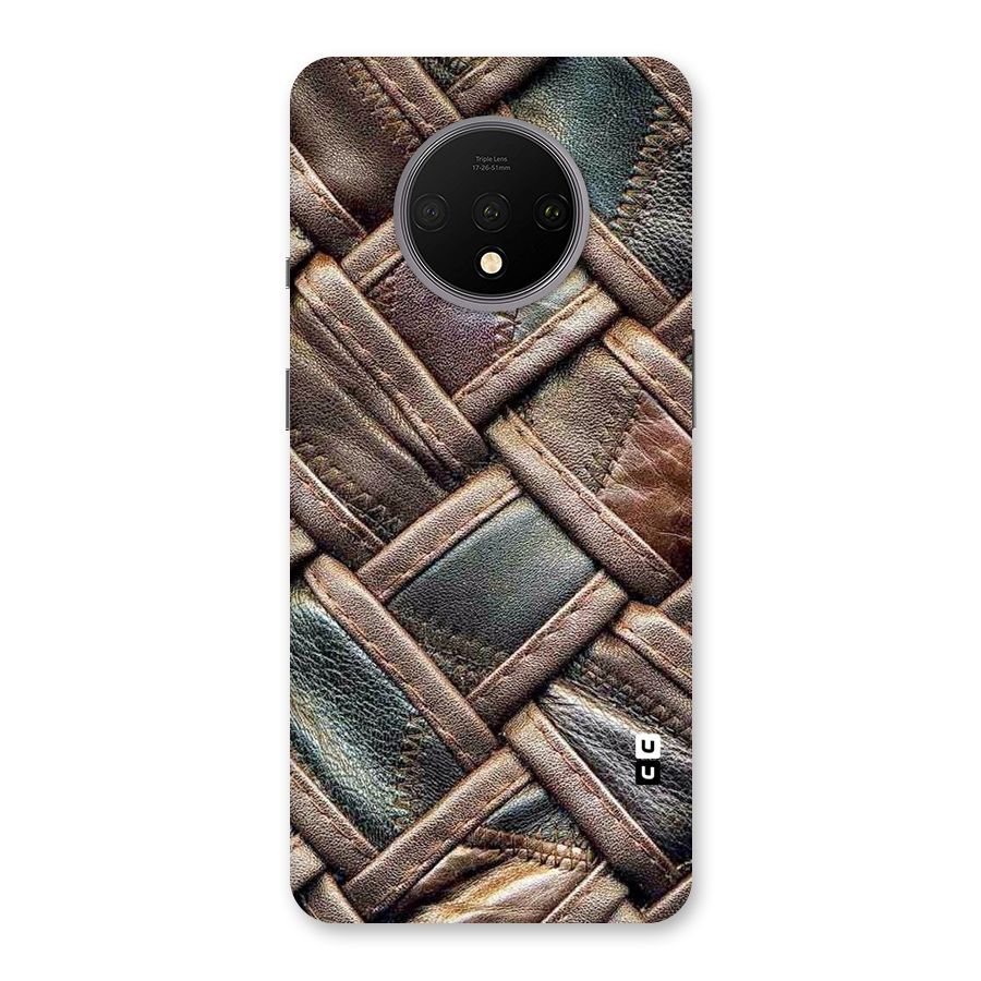 Classic Leather Belt Design Back Case for OnePlus 7T