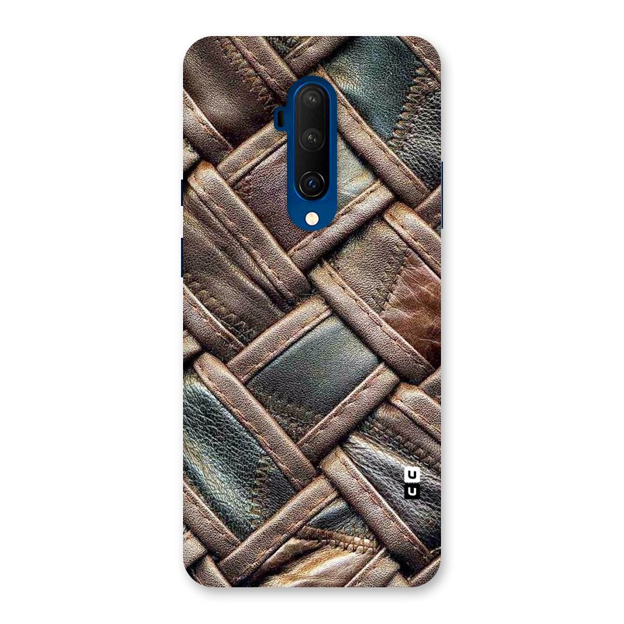 Classic Leather Belt Design Back Case for OnePlus 7T Pro