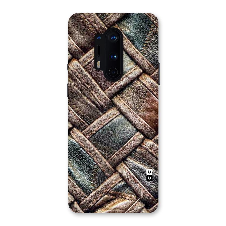Classic Leather Belt Design Back Case for OnePlus 8 Pro