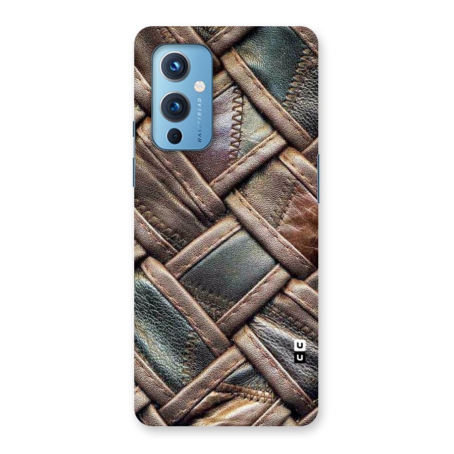 Classic Leather Belt Design Back Case for OnePlus 9