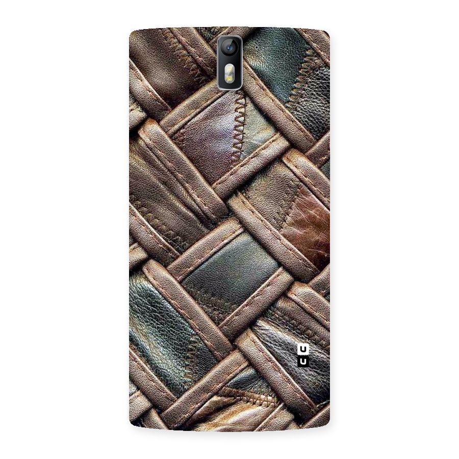 Classic Leather Belt Design Back Case for One Plus One