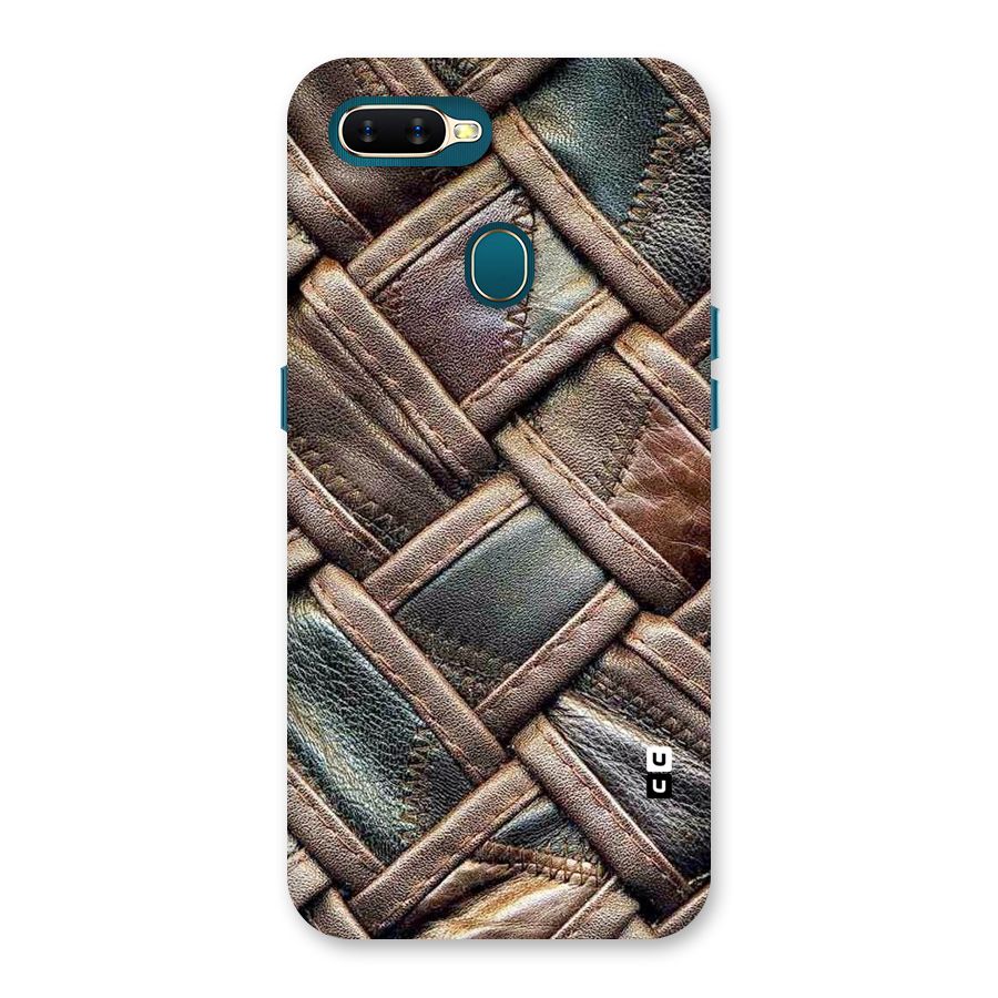 Classic Leather Belt Design Back Case for Oppo A11k