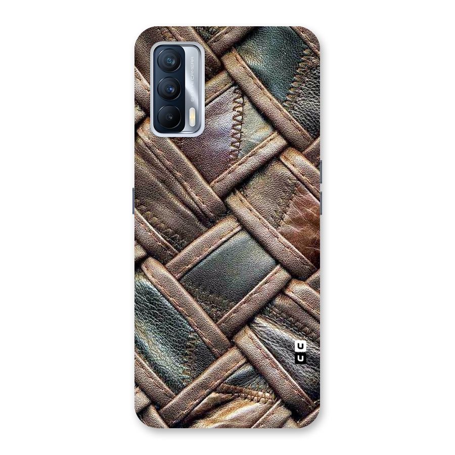 Classic Leather Belt Design Back Case for Realme X7