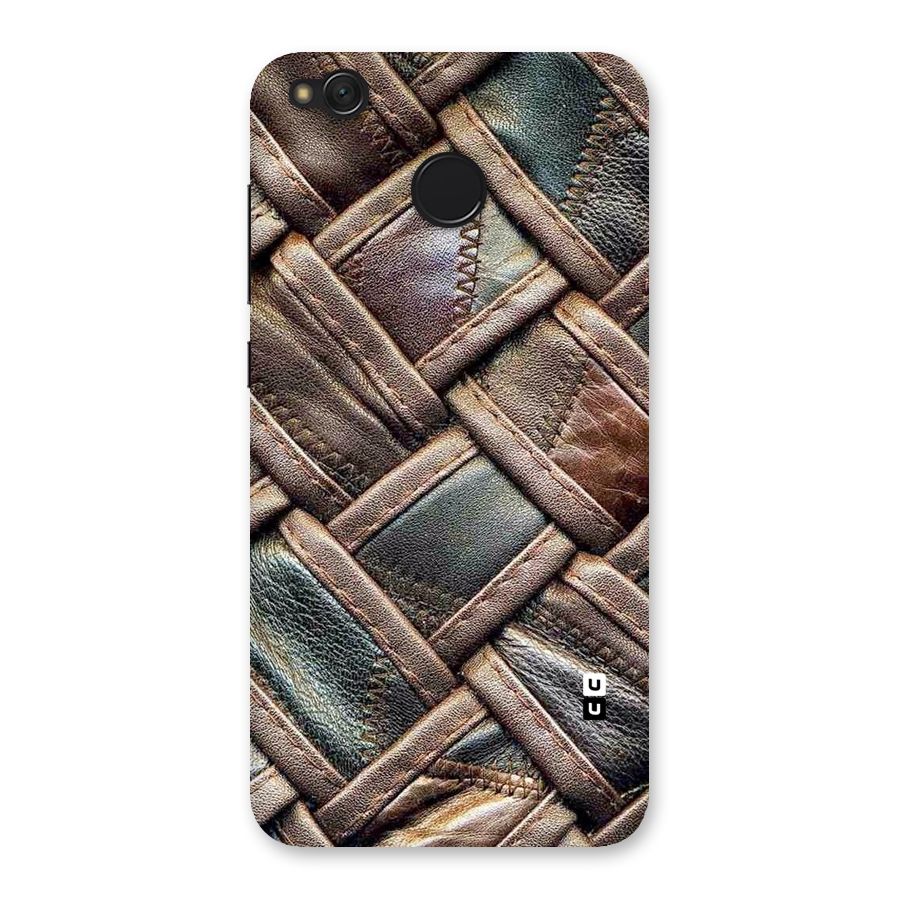 Classic Leather Belt Design Back Case for Redmi 4