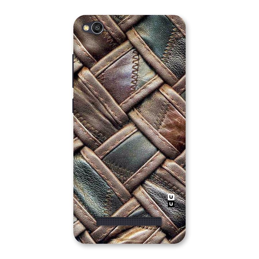 Classic Leather Belt Design Back Case for Redmi 4A