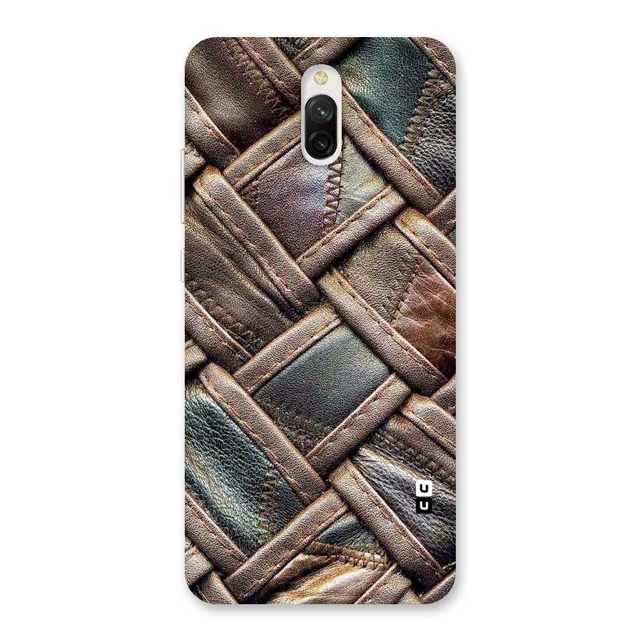 Classic Leather Belt Design Back Case for Redmi 8A Dual