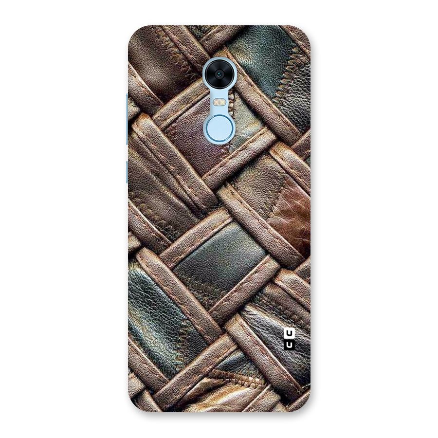 Classic Leather Belt Design Back Case for Redmi Note 5