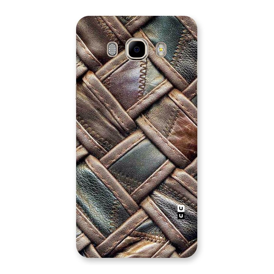 Classic Leather Belt Design Back Case for Samsung Galaxy J7 2016