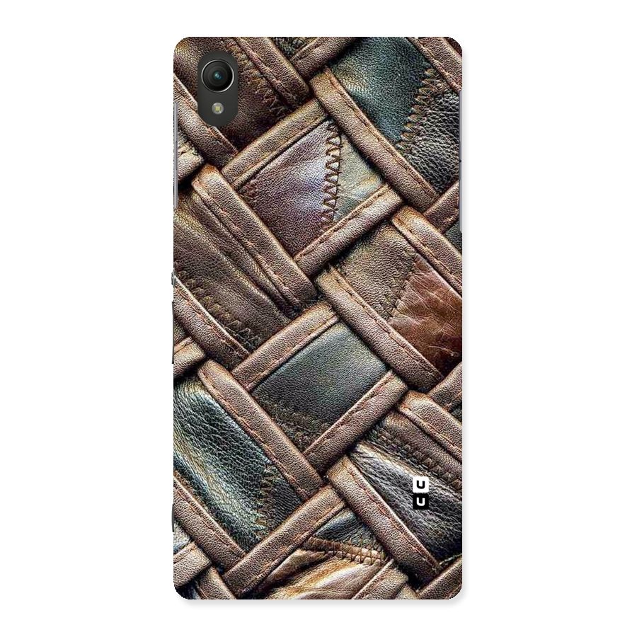 Classic Leather Belt Design Back Case for Sony Xperia Z2