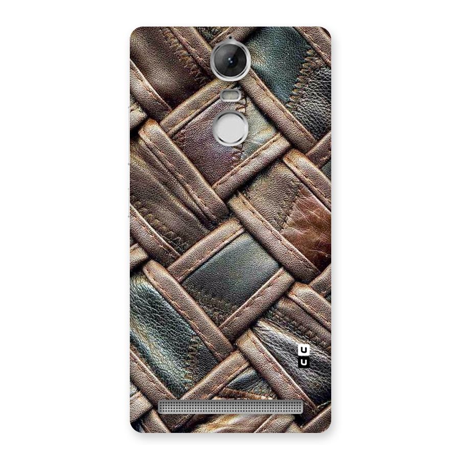Classic Leather Belt Design Back Case for Vibe K5 Note