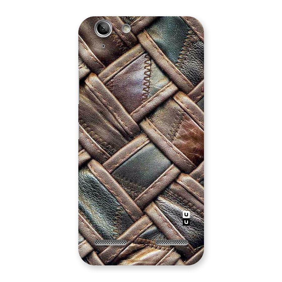 Classic Leather Belt Design Back Case for Vibe K5 Plus