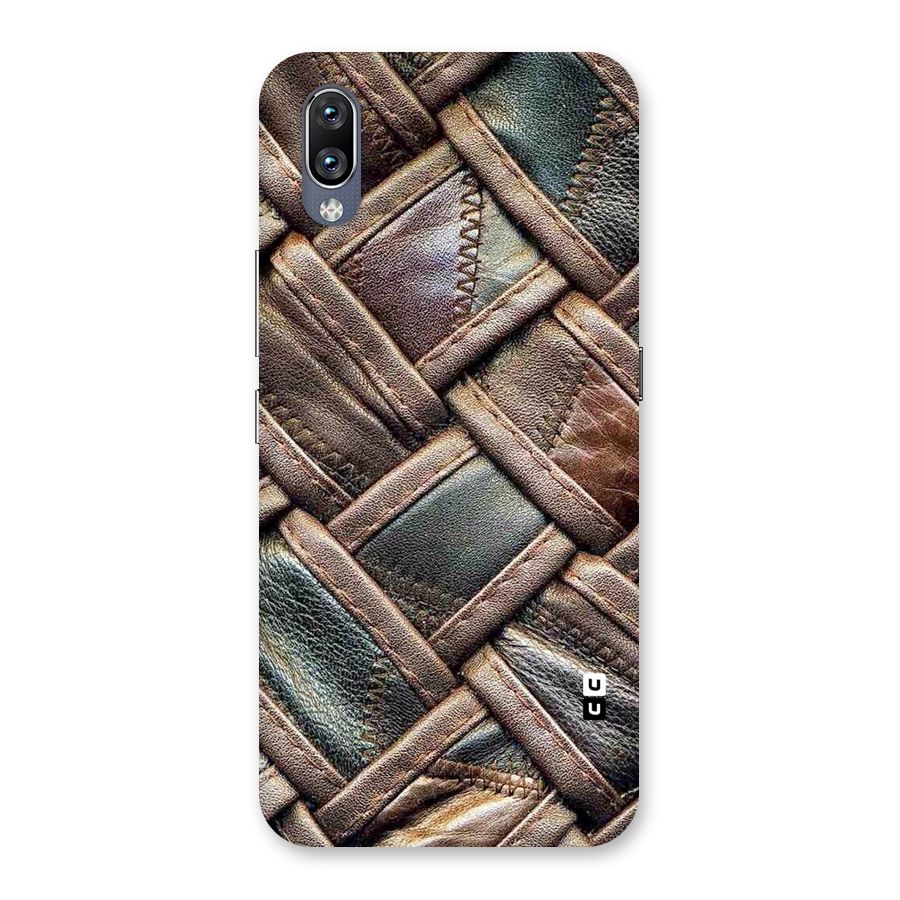 Classic Leather Belt Design Back Case for Vivo NEX