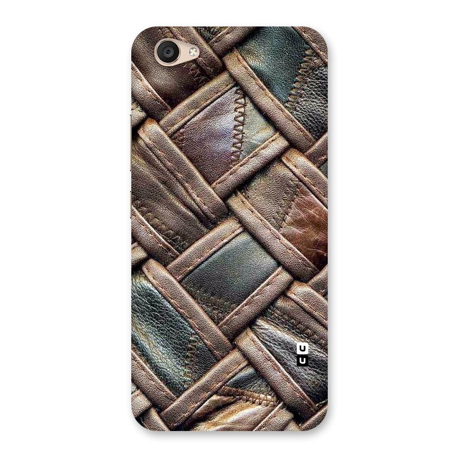 Classic Leather Belt Design Back Case for Vivo V5 Plus