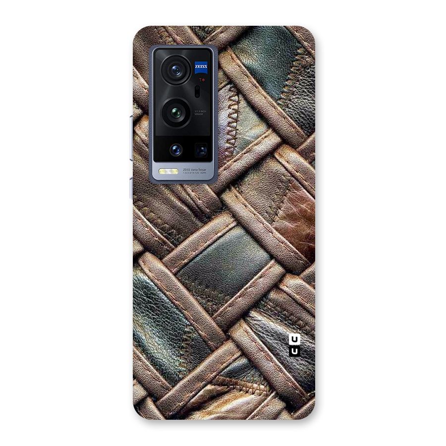 Classic Leather Belt Design Back Case for Vivo X60 Pro Plus