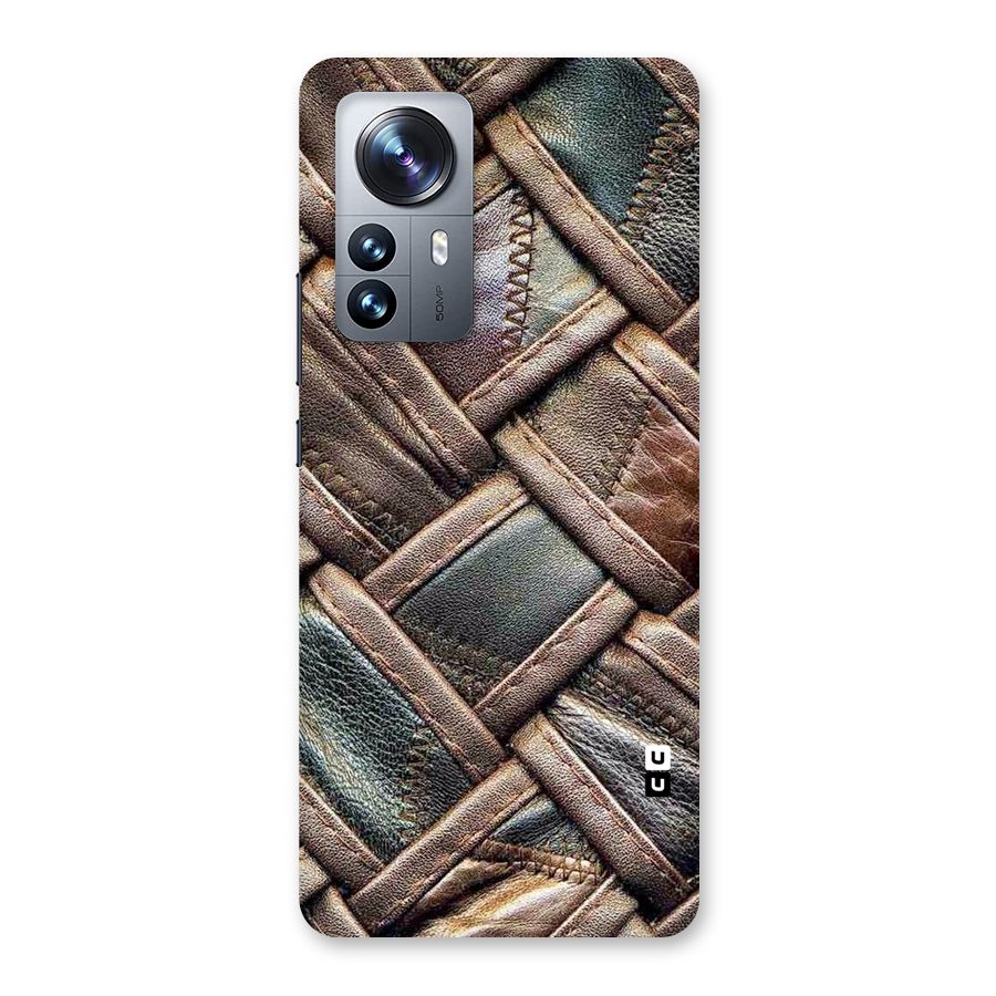 Classic Leather Belt Design Back Case for Xiaomi 12 Pro