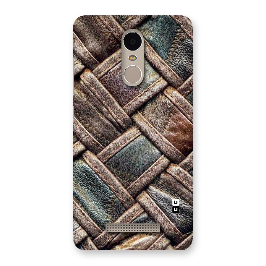 Classic Leather Belt Design Back Case for Xiaomi Redmi Note 3