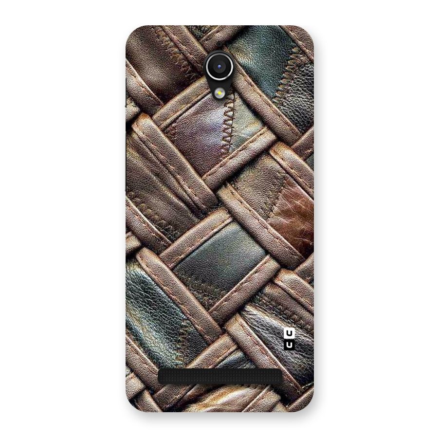 Classic Leather Belt Design Back Case for Zenfone Go