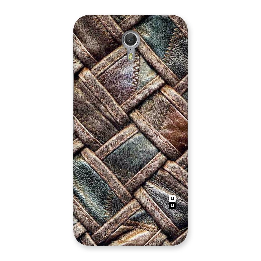Classic Leather Belt Design Back Case for Zuk Z1