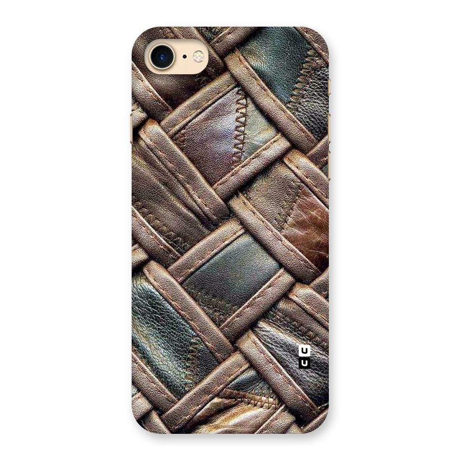 Classic Leather Belt Design Back Case for iPhone 7