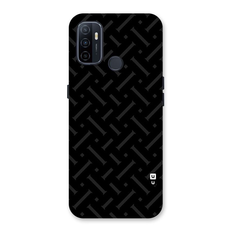 Classic Pipes Pattern Back Case for Oppo A32