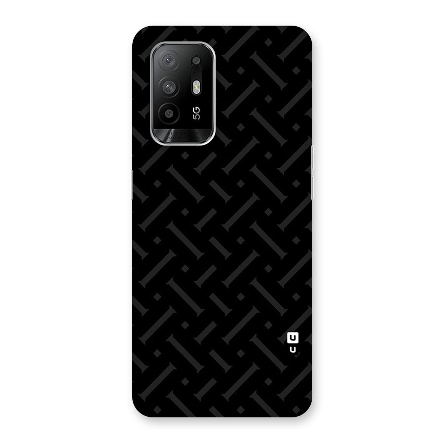 Classic Pipes Pattern Back Case for Oppo F19 Pro Plus 5G