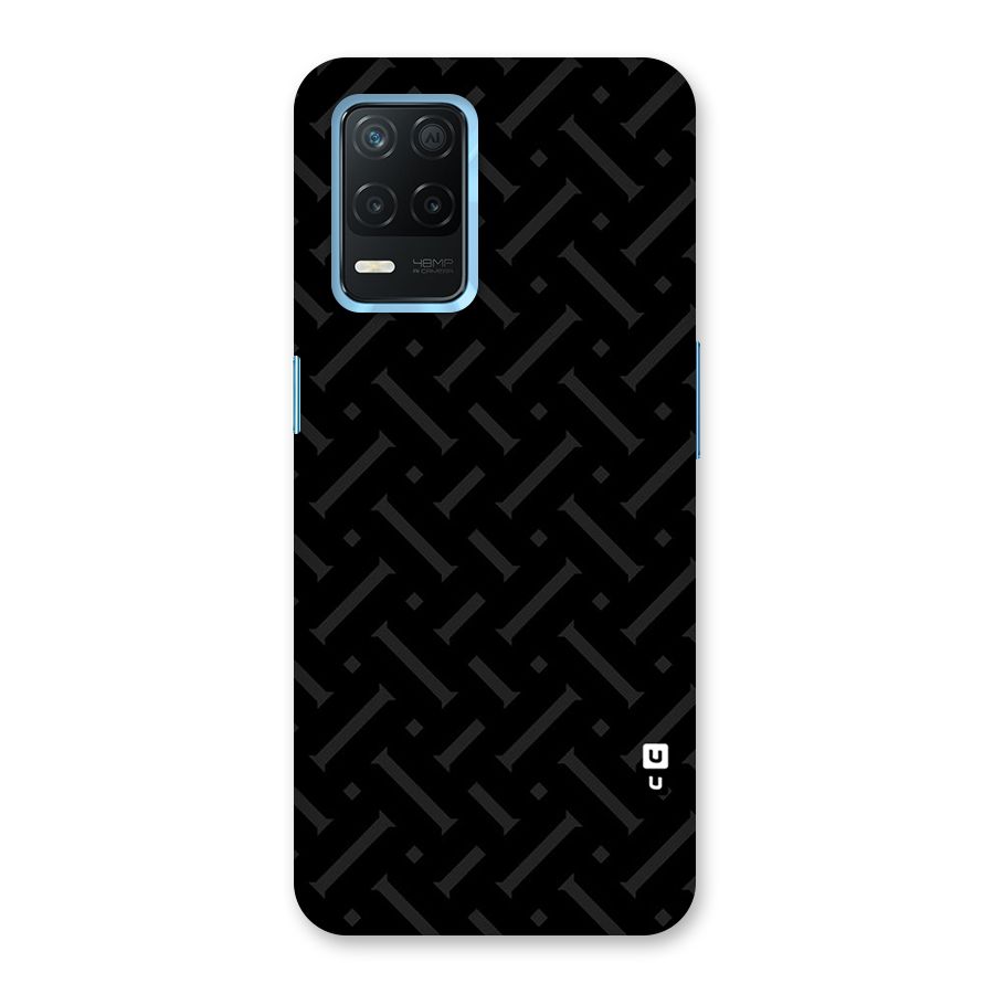 Classic Pipes Pattern Back Case for Realme Narzo 30 5G