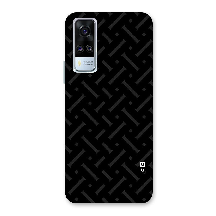 Classic Pipes Pattern Back Case for Vivo Y31