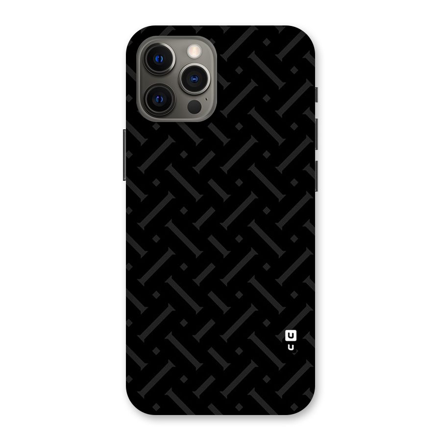 Classic Pipes Pattern Back Case for iPhone 12 Pro Max