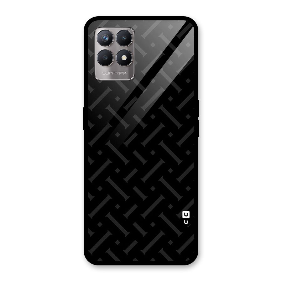 Classic Pipes Pattern Glass Back Case for Realme Narzo 50