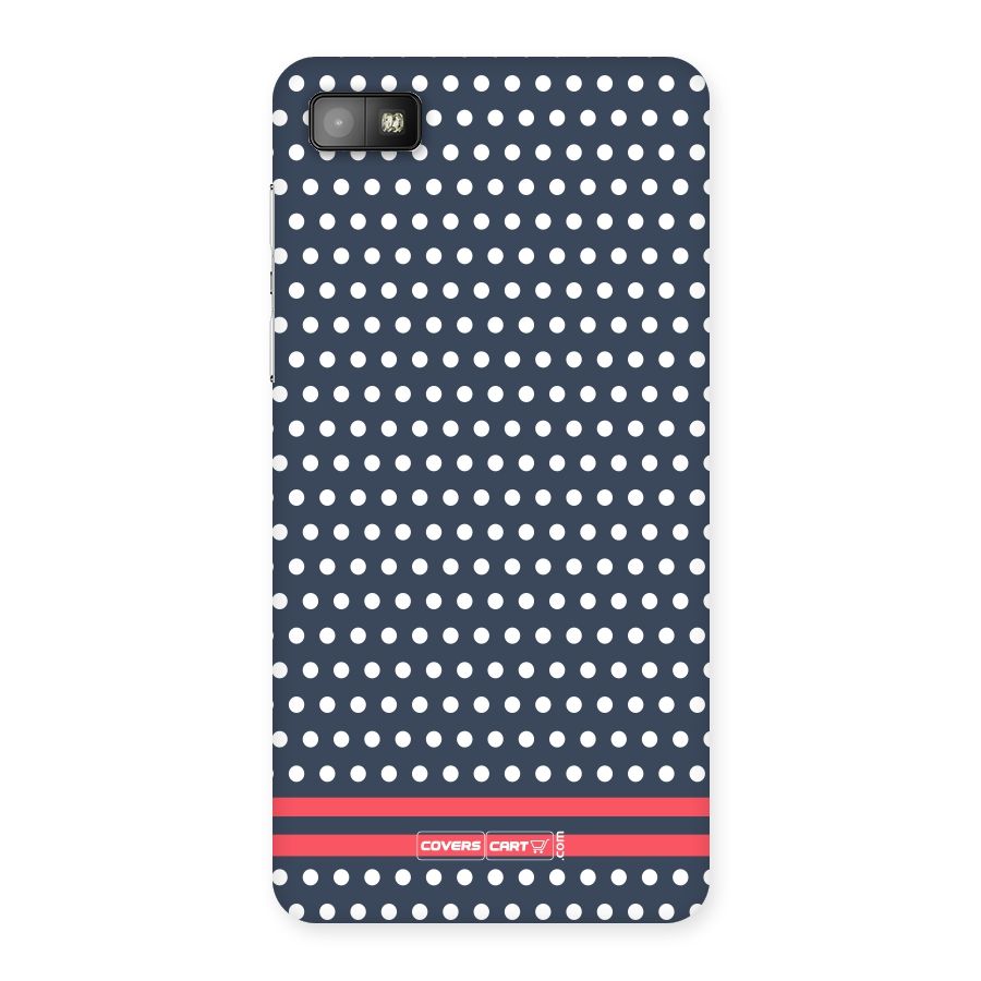 Classic Polka Dots Back Case for Blackberry Z10