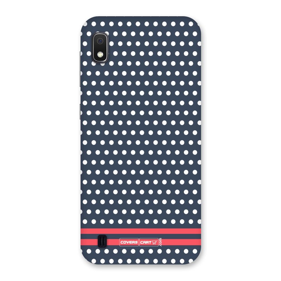 Classic Polka Dots Back Case for Galaxy A10