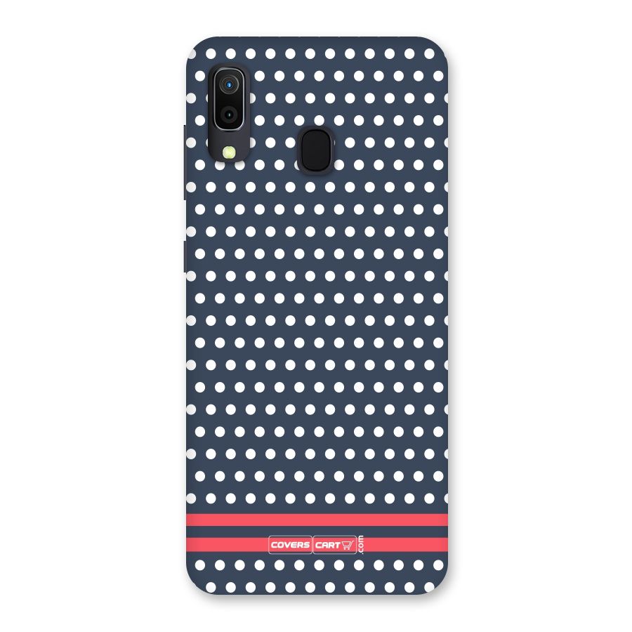 Classic Polka Dots Back Case for Galaxy A30