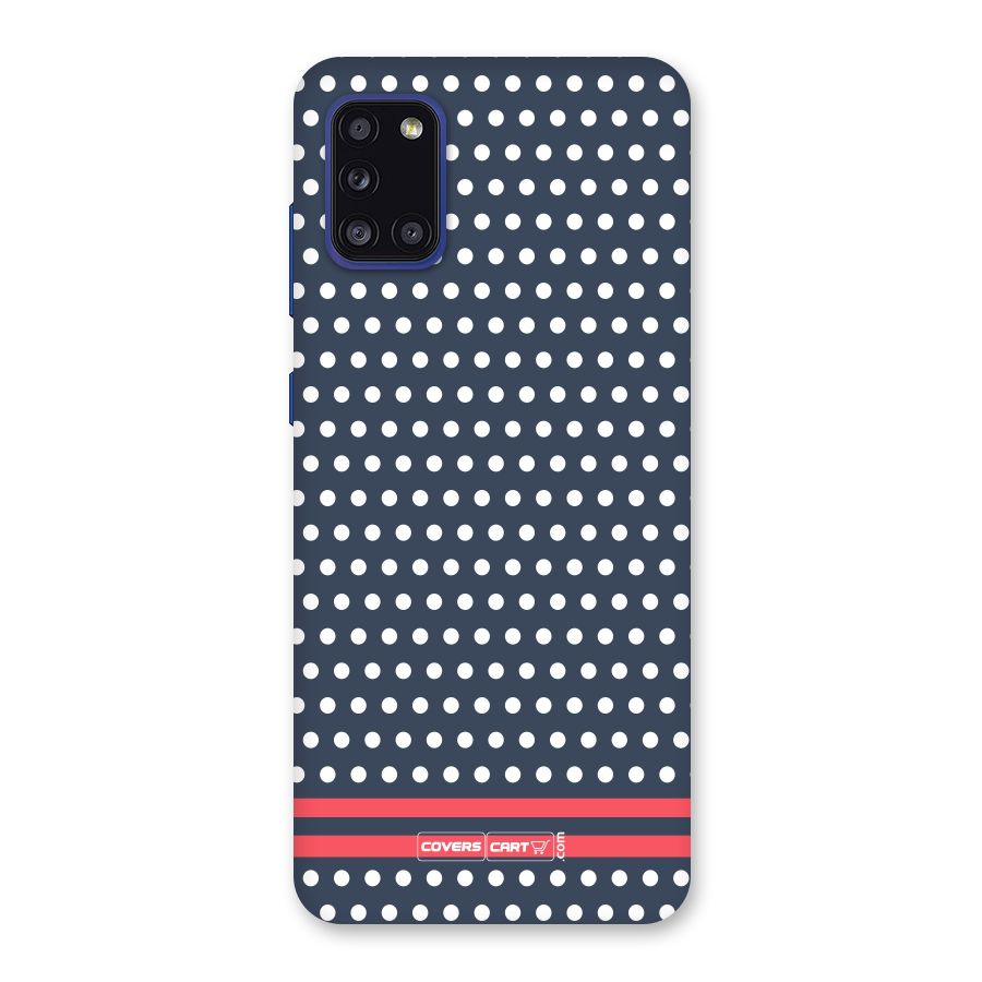 Classic Polka Dots Back Case for Galaxy A31
