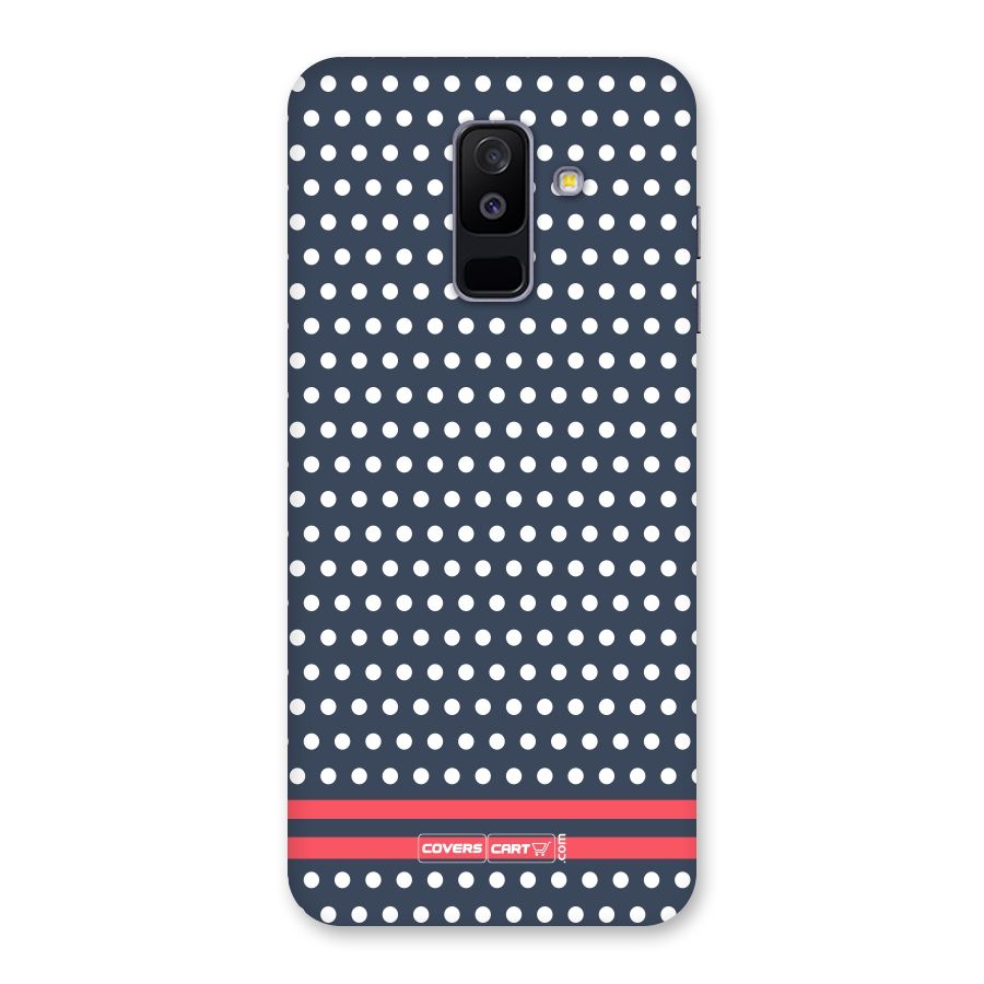 Classic Polka Dots Back Case for Galaxy A6 Plus