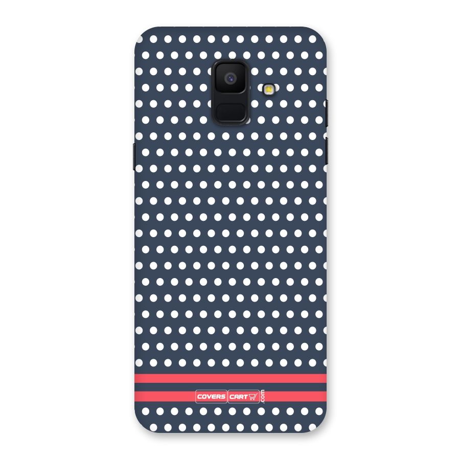 Classic Polka Dots Back Case for Galaxy A6 (2018)