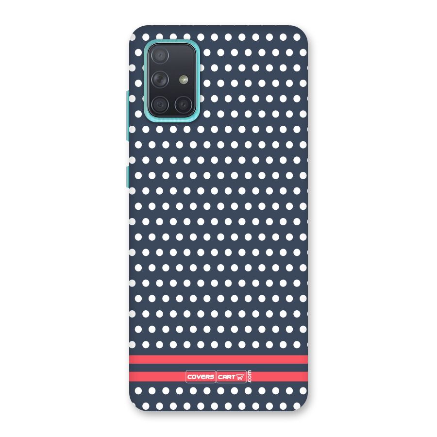 Classic Polka Dots Back Case for Galaxy A71