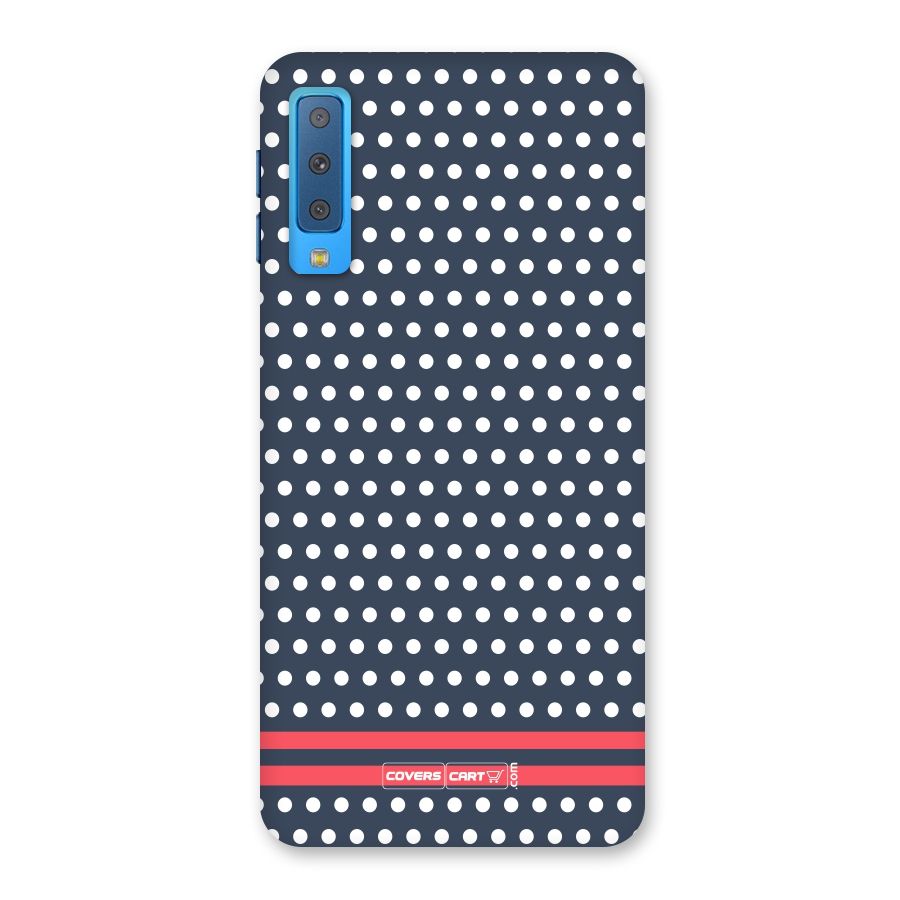 Classic Polka Dots Back Case for Galaxy A7 (2018)