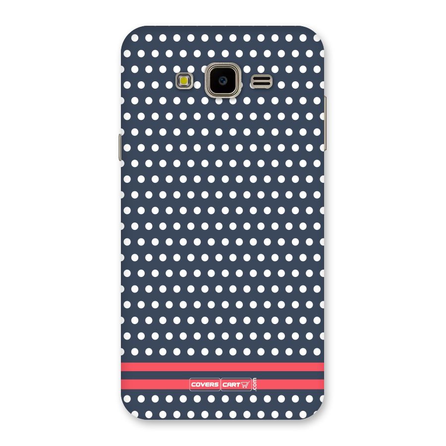 Classic Polka Dots Back Case for Galaxy J7 Nxt