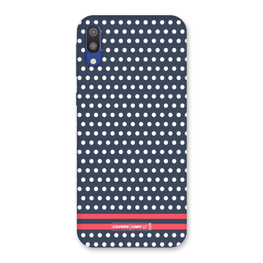 Classic Polka Dots Back Case for Galaxy M10