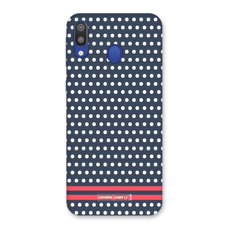 Classic Polka Dots Back Case for Galaxy M20