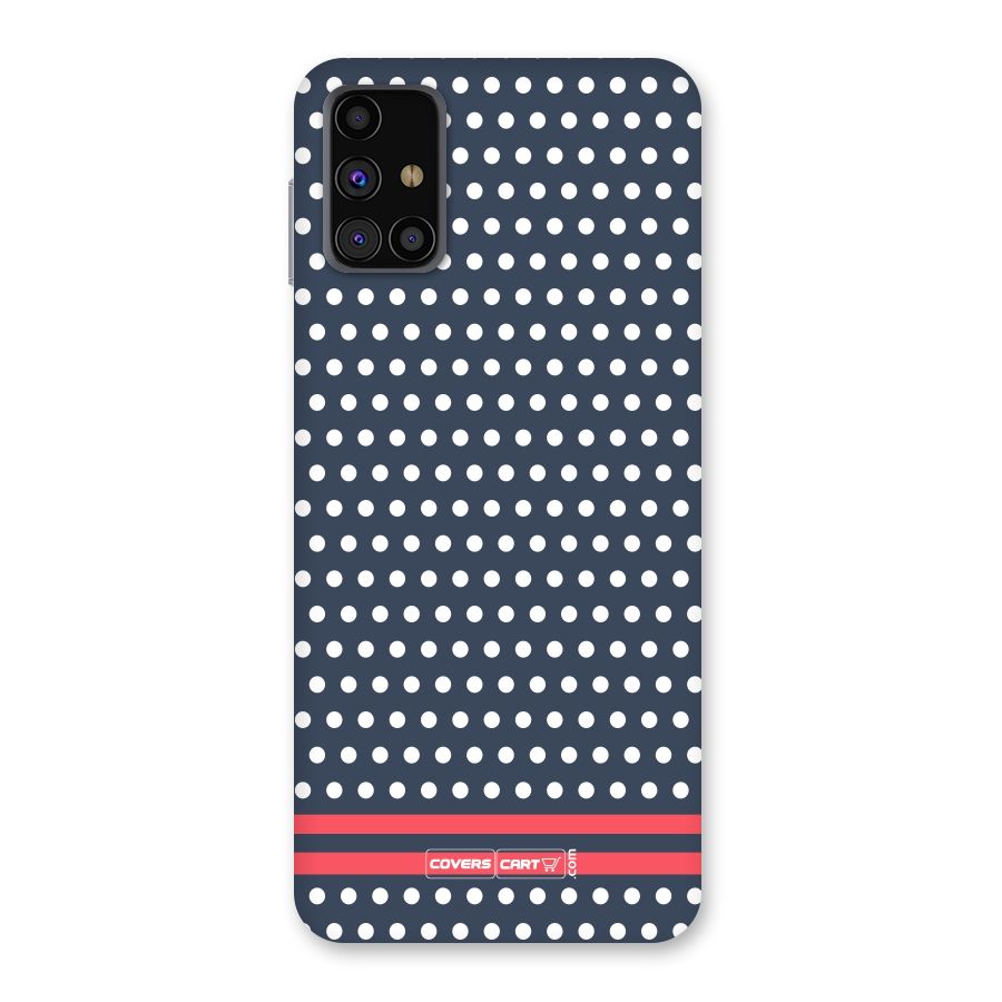 Classic Polka Dots Back Case for Galaxy M31s