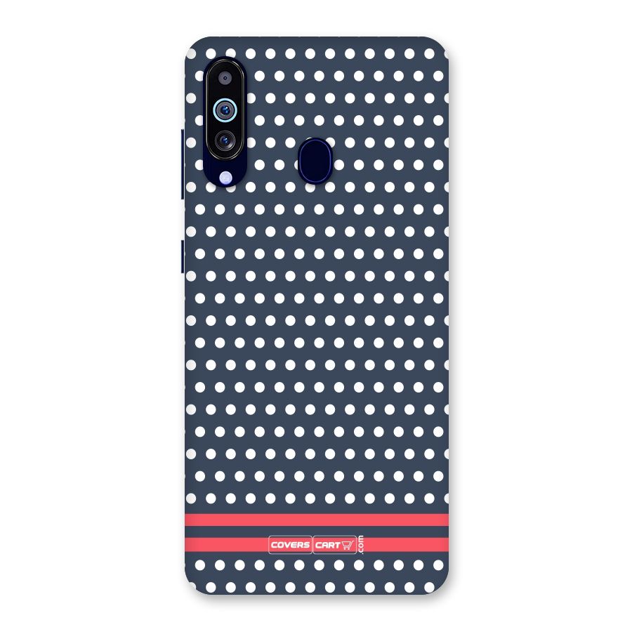 Classic Polka Dots Back Case for Galaxy M40