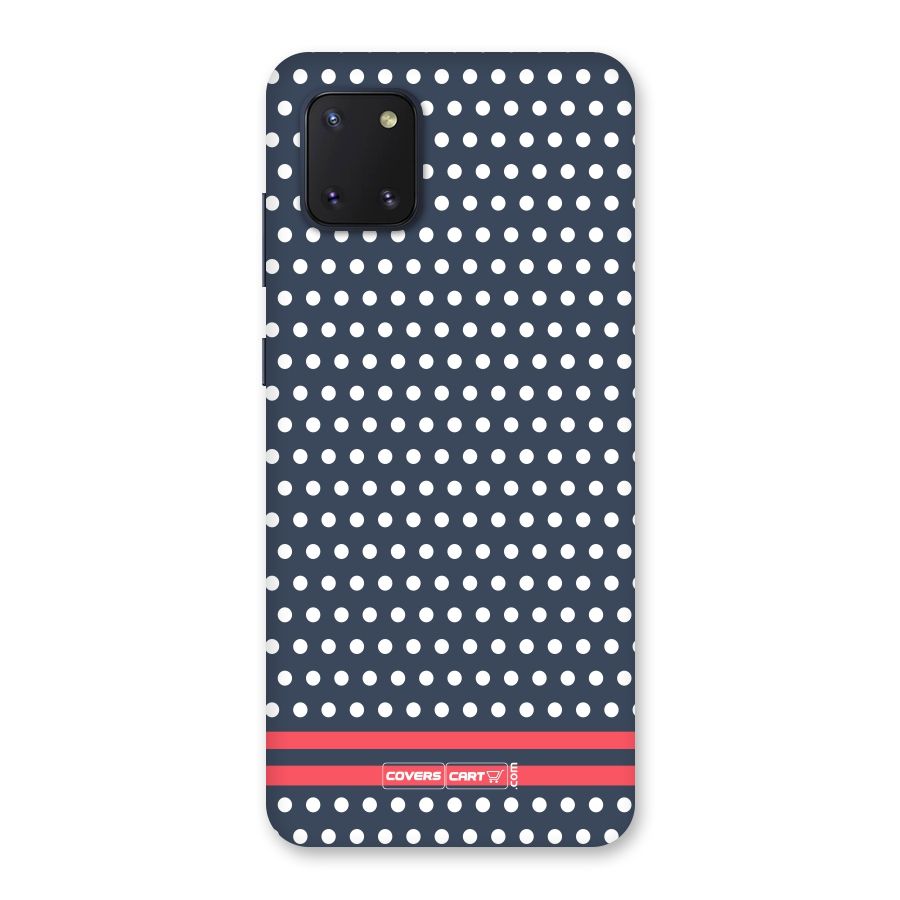 Classic Polka Dots Back Case for Galaxy Note 10 Lite