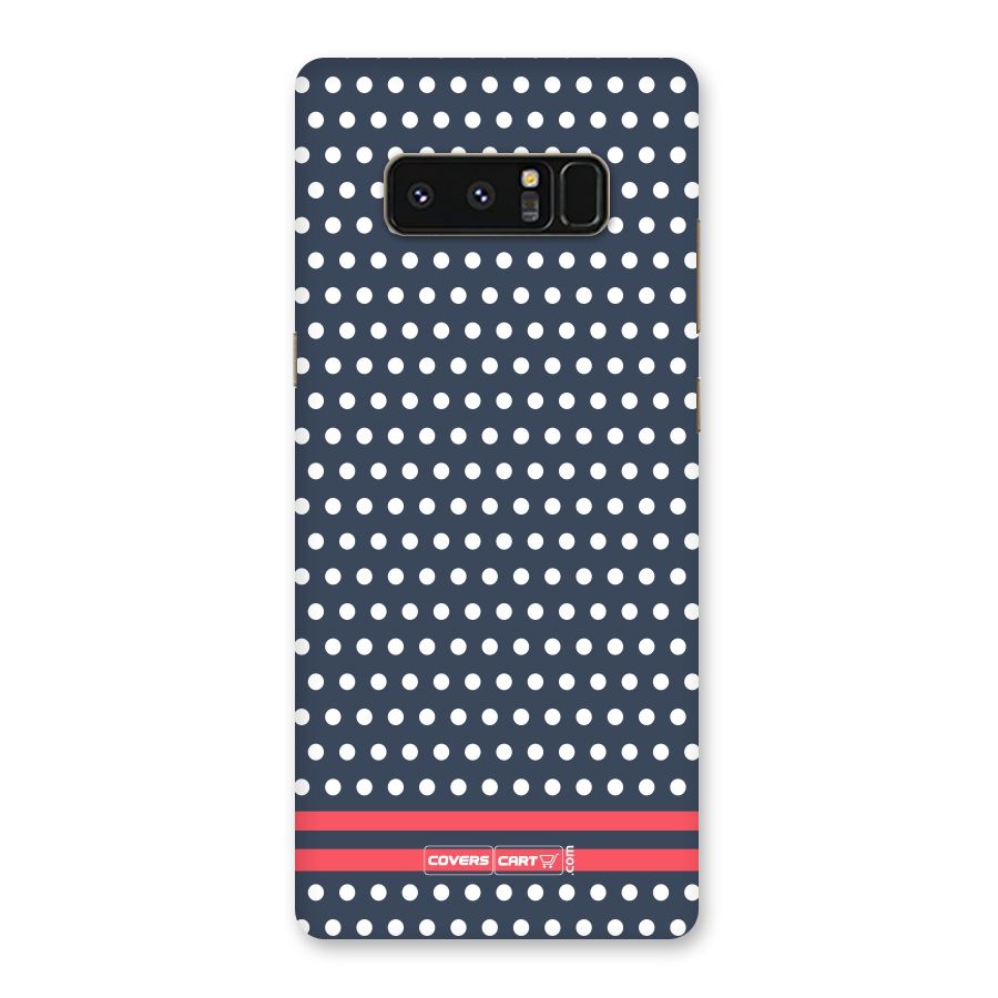 Classic Polka Dots Back Case for Galaxy Note 8