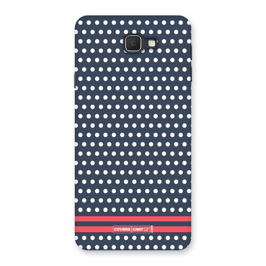 Classic Polka Dots Back Case for Galaxy On7 2016