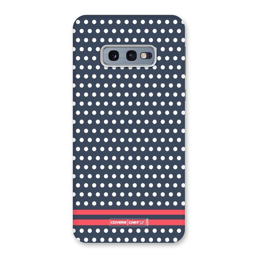 Classic Polka Dots Back Case for Galaxy S10e