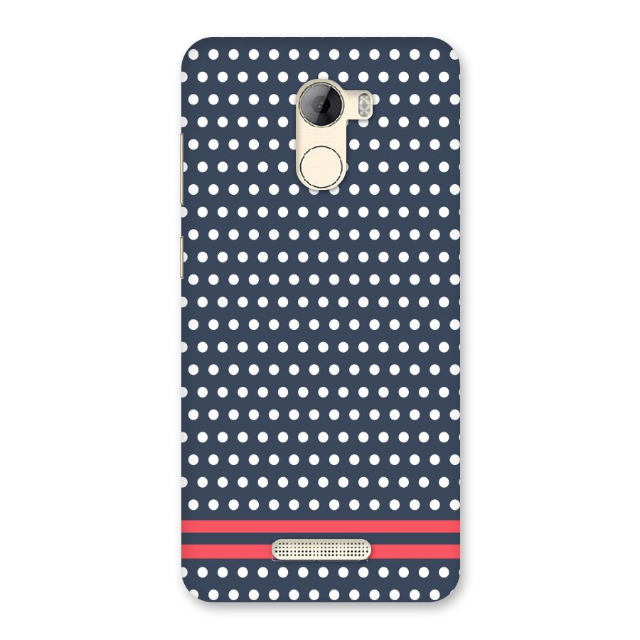 Classic Polka Dots Back Case for Gionee A1 LIte