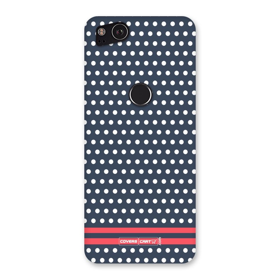 Classic Polka Dots Back Case for Google Pixel 2