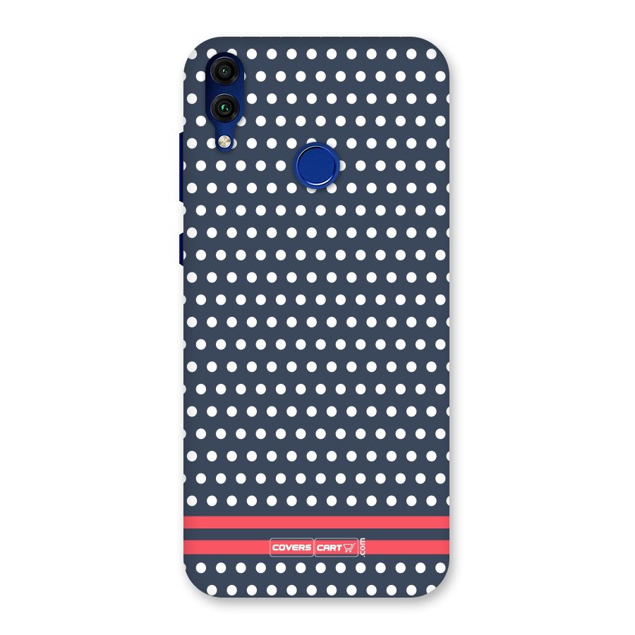 Classic Polka Dots Back Case for Honor 8C