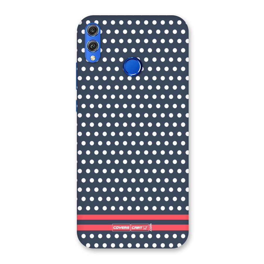 Classic Polka Dots Back Case for Honor 8X